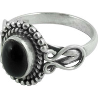 New Style Of! 925 Silver Black Onyx Ring