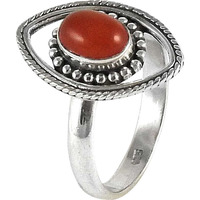 Draditions!! Carnelian 925 Sterling Silver Rings