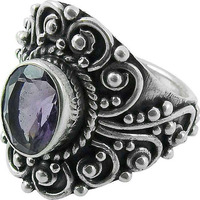 Delicate! Amethyst 925 Sterling Silver Rings