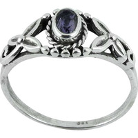 Classy!! Amethyst 925 Sterling Silver Ring