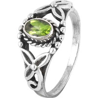 Fashion Design! Peridot 925 Sterling Silver Rings