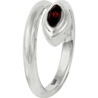 Summer Stock!! Garnet 925 Sterling Silver Ring