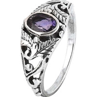 Billowing Clouds ! Amethyst 925 Sterling Silver Ring