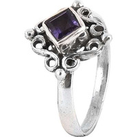 New Exclusive Style!! Amethyst 925 Sterling Silver Rings