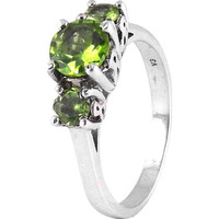 Spell!! Peridot 925 Sterling Silver Rings