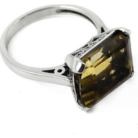 Big Dreamer!! 925 Sterling Silver Citrine Ring