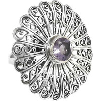 Spectacular Design 925 Silver Amethyst Ring