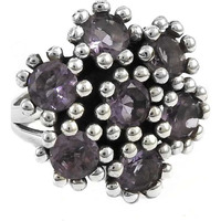 Maya Freedom 925 Silver Amethyst Ring