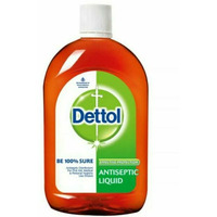 Case of 12 - Dettol Antiseptic Disinfectant Liquid - 1 L (33.8 Fl Oz)