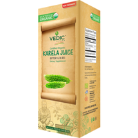 Case of 12 - Vedic Karela Juice - 1 L (33.8 Fl Oz)