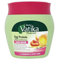 Case of 24 - Vatika Egg Protein Hair Mask - 500 Gm (1.1 Lb)