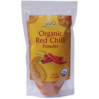 Case of 24 - Jiva Organics Organic Red Chilli Powder - 200 Gm (7 Oz)