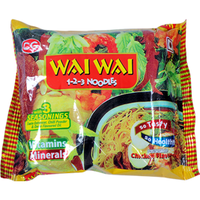 Case of 30 - Wai Wai Instant Noodles Chicken Flavored - 70 Gm (2.46 Oz)