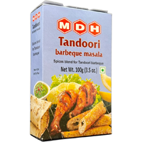 Case of 10 - Mdh Tandoori Barbeque Masala - 100 Gm (3.5 Oz)