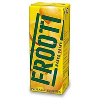 Case of 27 - Frooti Mango Drink Individual - 200 Ml (6.76 Fl Oz)