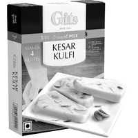 Case of 30 - Gits Kesar Kulfi Mix - 100 Gm (3.5 Oz)