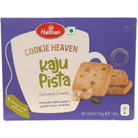 Case of 24 - Haldiram's Cookie Heaven Kaju Pista Cookies - 200 Gm (7.06 Oz)