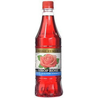 Case of 12 - Kalvert's Rose Syrup - 700 Ml (23.5 Fl Oz)