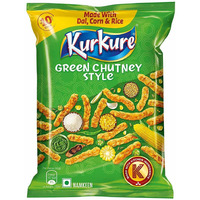 Case of 60 - Kurkure Green Chutney Style - 90 Gm (3.17 Oz)