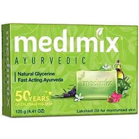 Case of 12 - Medimix Ayurvedic Natural Glycerine Soap - 125 Gm (4.4 Oz)