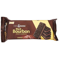 Case of 36 - Parle Hide & Seek Black Bourbon Choco - 100 Gm (3.5 Oz)