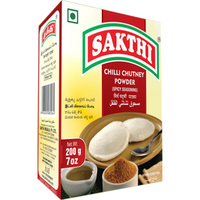 Case of 10 - Sakthi Chilli Chutney Powder - 200 Gm (7 Oz)