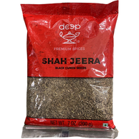 Case of 20 - Deep Shah Jeera Black Cumin Seeds - 200 Gm (7 Oz)