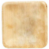 Case of 1 - Areca Leaf Square Plate 6.25 & - 10 Pc [50% Off]