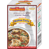 Case of 12 - Ustad Banne Nawab's Mutton Curry Spice Mix - 65 Gm (2.29 Oz)