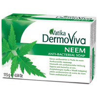 Case of 72 - Vatika Dermo Viva Neem Soap - 115 Gm (4.05 Oz) [Fs]
