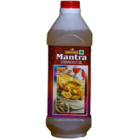 Case of 12 - Idhayam Mantra Peanut Oil - 1 L (33.8 Fl Oz)
