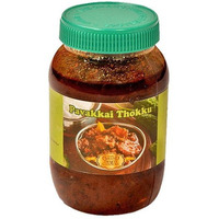 Case of 15 - Grand Sweets & Snacks Pavakkai Thokku (Bitter Melon Pickle) - 400 Gm (14 Oz)