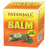 Case of 12 - Patanjali Balm Fast Relief - 25 Gm (0.88 Oz)