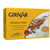 Case of 24 - Girnar Instant Masala Chai Milk Tea Sweetened - 220 Gm (7.7 Oz)