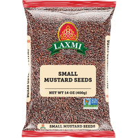 Case of 20 - Laxmi Small Mustard Seeds - 14 Oz (400 Gm)