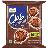 Case of 12 - Priyagold Club Creme Choco Biscuits - 400 Gm (14.1 Oz)