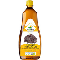 Case of 9 - 24 Mantra Organic Mustard Oil - 1 L (33.8 Fl Oz)