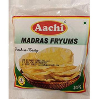 Case of 30 - Aachi Madras Fryums - 200 Gm (7 Oz)