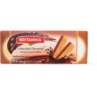 Case of 24 - Britannia Chocolate Creme Wafer - 6.17 Oz (175 Gm)