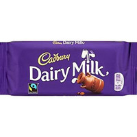 Case of 21 - Cadbury Dairy Milk Chocolate - 110 Gm (3.8 Oz)