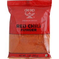 Case of 20 - Deep Red Chilli Powder - 200 Gm (7 Oz)