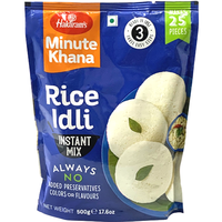 Case of 16 - Haldiram's Minute Khana Rice Idli Instant Mix - 500 Gm (1.1 Lb)