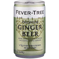 Case of 8 - Fever Tree Ginger Beer Can - 5 Oz (148 Ml)