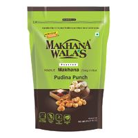 Case of 20 - Makhana Wala's Roasted Makhana Pudina Punch - 60 Gm (2 Oz)