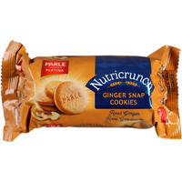 Case of 48 - Parle Nutricrunch Ginger Snap Cookies - 100 Gm (3.5 Oz)