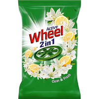 Case of 25 - Wheel Active 2 In 1 Washing Powder - 1 Kg (2.2 Lb)