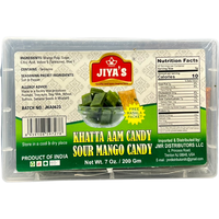 Case of 20 - Jiya's Khatta Aam Candy - 200 Gm (7 Oz)