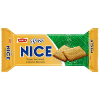 Case of 48 - Parle 20 20 Nice Sugar Sprinkled Coconut Biscuits - 150 Gm (5.29 Oz)