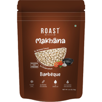 Case of 12 - Roast Foods Makhana Foxnuts Barbeque - 70 Gm (2.46 Oz) [Fs]