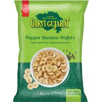Case of 10 - Garvi Gujarat Pepper Banana Wafers - 26 Oz (737 Gm)